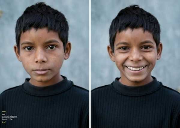 18 людей до и после того, как они улыбнулись, показав, как это простое действие может всё изменить