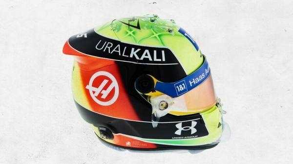 Мик Шумахер представил дизайн шлема на дебютный сезон в Формуле 1
