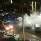 В Смоленске вспыхнул автомобиль