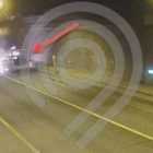 В Москве тоннель ТТК перекрыт из-за горящего автомобиля