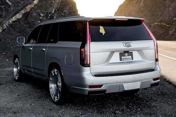 Новый Cadillac Escalade ESV для Ким Кардашьян: необычные диски и модный цвет