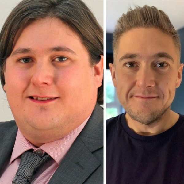 20 фото в стиле «до и после», на которых у людей меняется: вес, образ жизни и даже лицо