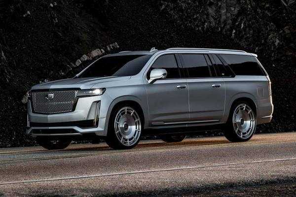 Новый Cadillac Escalade ESV для Ким Кардашьян: необычные диски и модный цвет