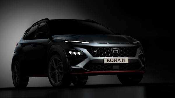 Hyundai готов представить миру спортивный кроссовер Kona N