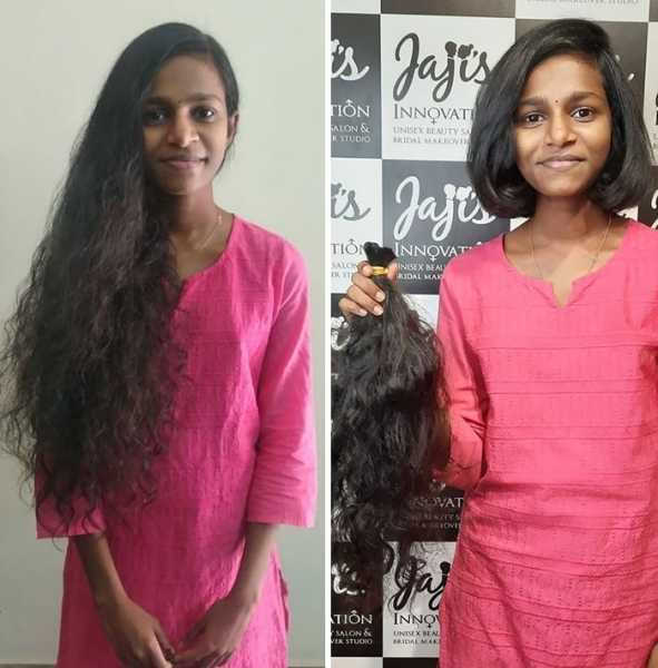 18 людей до и после стрижки, которую они сделали, чтобы подарить свои волосы больным раком
