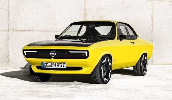 Opel Manta GSe ElektroMOD стал символом электрификации бренда