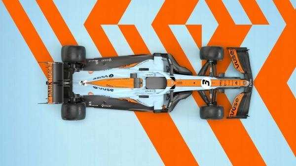 McLaren представила специальную ливрею машины на Гран При Монако