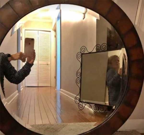 17 фотографий о том, что зеркала действительно преподносят сюрпризы и обладают магическими свойствами