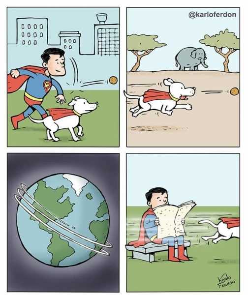19 чудаковатых комиксов о том, что делают супергерои, когда не борются со злом и не спасают мир