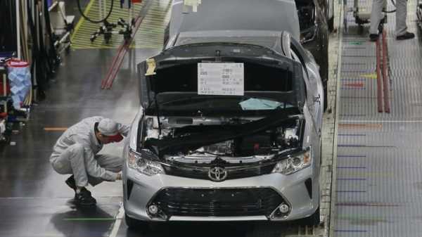 Выпуск автомобилей в Японии рухнул из-за дефицита чипов0