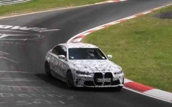 BMW вывела на Нюрбургринг самую экстремальную версию новой M3. Видео