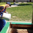 ЦУР и Волховский район решили проблему с песком для детей