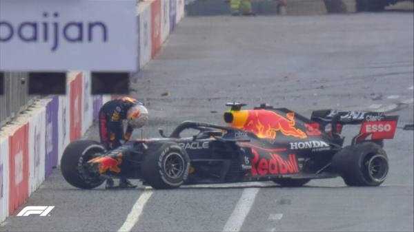 Red Bull не станет менять шасси Максу Ферстаппену после аварии в Баку