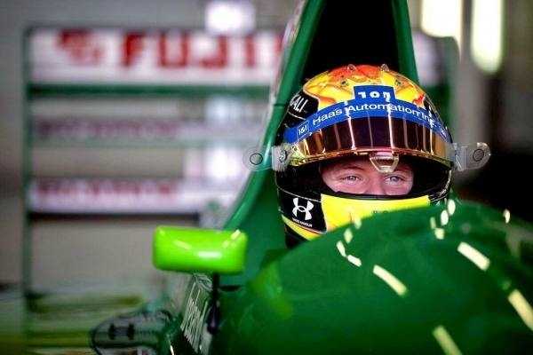 Шумахер за рулем машины Jordan 30 лет спустя. Фото