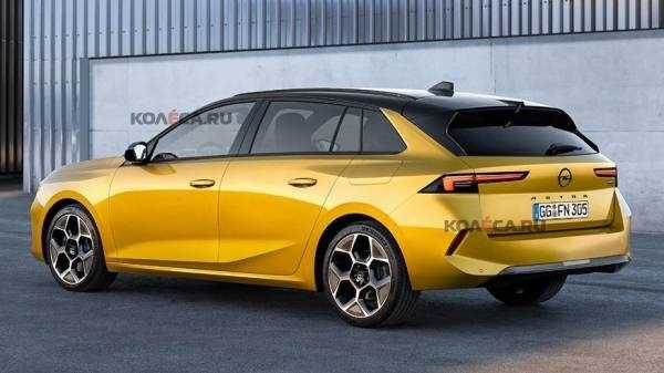 Вдогонку хэтчбеку: первое изображение нового Opel Astra Sports Tourer