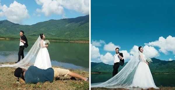 20 свадебных фотографа, которые готовы на всё ради хорошего кадра