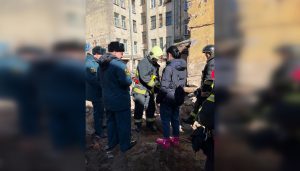МЧС: в результате обрушения стены дома на Лиговском пострадал один рабочий - Новости Санкт-Петербурга1