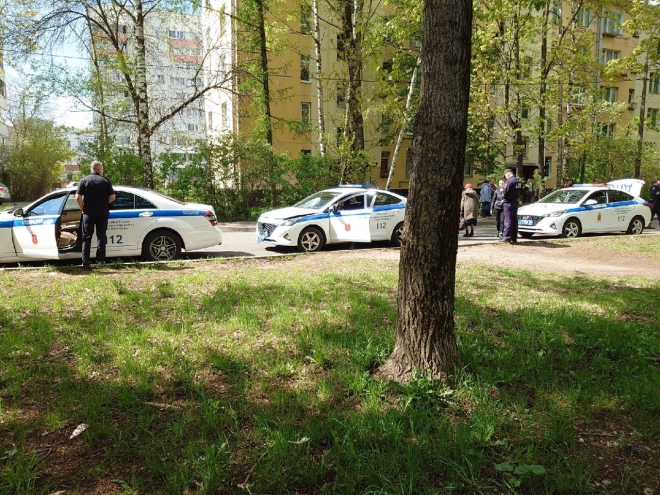 На 2-ой Комсомольской улице под колеса полицейской машины попала девочка1
