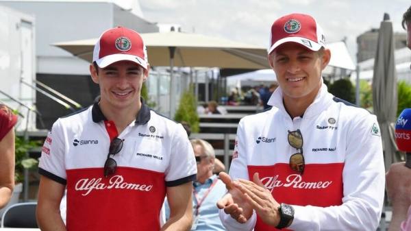 Маркус Эриксон: Ferrari пора сделать Леклера пилотом номер один