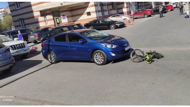 С начала мая на дорогах Петербурга и Ленобласти пострадали  19 велосипедистов