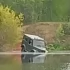 Советский внедорожник ГАЗ-369 нырнул в Шинкарский пруд
