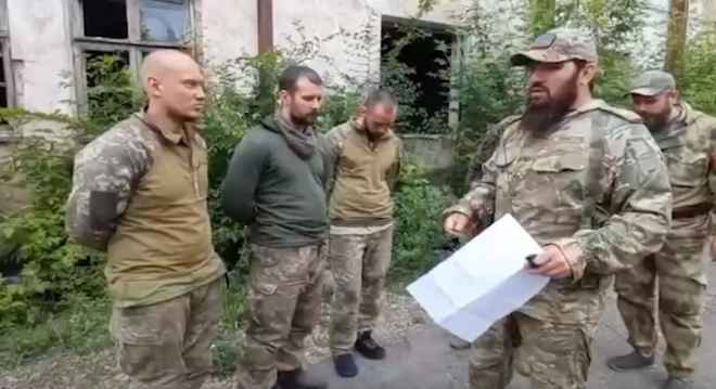 Кадыров опубликовал видео с допросом трех пленных украинских солдат0