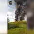 В Макеевке в ДНР после взрыва загорелась нефтебаза