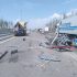 Водитель грузовика разбился в ДТП на трассе М-11 - Новости Санкт-Петербурга