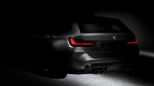 Спортивный универсал BMW M3 Touring: новый тизер и дата дебюта