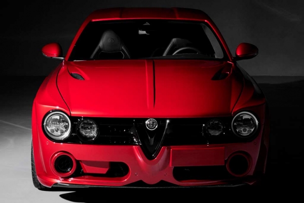 Для Alfa Romeo Giulia подготовили обвес в стиле классической Джулии Tipo 105