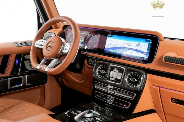 В России продают доработанный Mercedes-AMG G63 от ателье Brabus: цена впечатляет