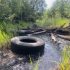 В Выборге заметили разлив нефтепродуктов на десятки квадратных метров - Новости Санкт-Петербурга