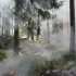 Жители Лужского района жалуются на запах гари из-за пожара на мусорном полигоне
