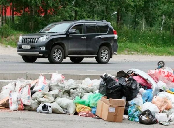 Новые штрафы за выброс мусора из машины достигают 200 тыс.руб.