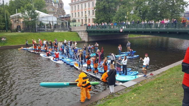 Масштабный водный фестиваль пройдёт в эти выходные в центре Петербурга и в Кронштадте