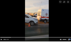 Четверо пострадали в ДТП с семью машинами и скорой помощью на Тучковом мосту - Новости Санкт-Петербурга2