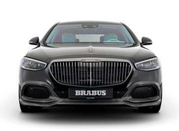 Mercedes-Maybach S580 от Brabus: бирюзовый салон, карбоновый обвес и повышенная мощность