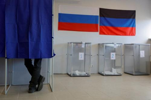 ЦИК ДНР: за вхождение республики в состав РФ проголосовало 99,23% избирателей 