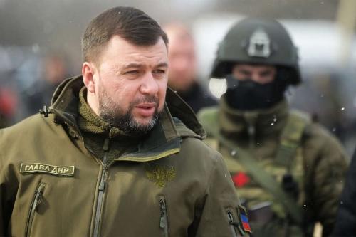 Пушилин заявил, что союзные силы контролируют ситуацию на всей линии соприкосновения в ДНР 