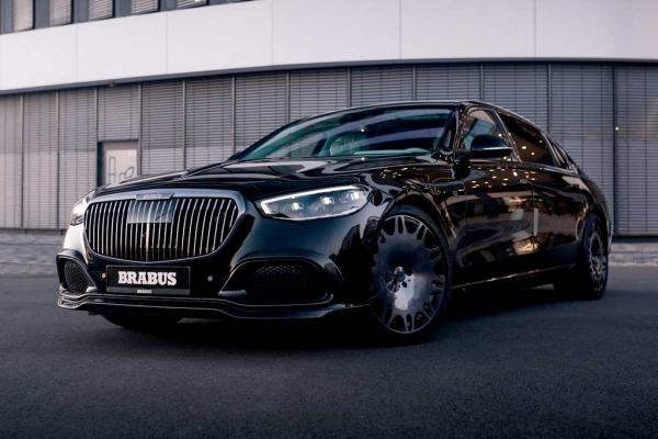 Mercedes-Maybach S580 от Brabus: бирюзовый салон, карбоновый обвес и повышенная мощность