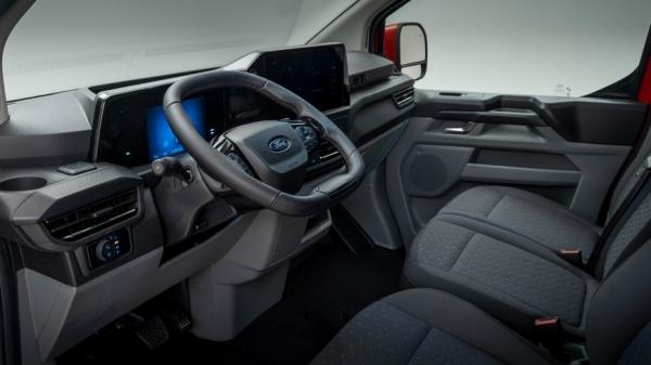 Ford рассекретил новый Transit Custom с дизельным мотором и гибридной установкой