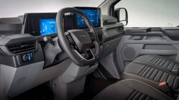 Ford рассекретил новый Transit Custom с дизельным мотором и гибридной установкой