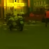 Служебный мотоцикл попал в ДТП на Пискаревском проспекте