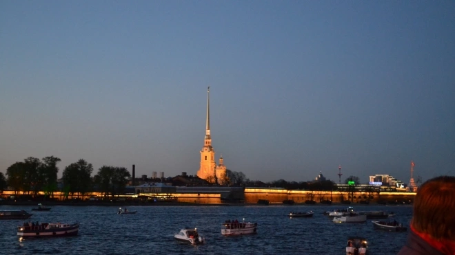 В связи с заморозками в Петербурге завершает работу паромная переправа у Биржевого моста