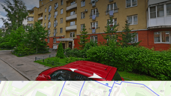 На Руднева в понедельник рано утром с 13 этажа рухнул местный житель