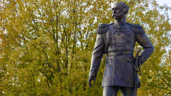 Памятник адмиралу Федору Литке  установили в Кронштадте