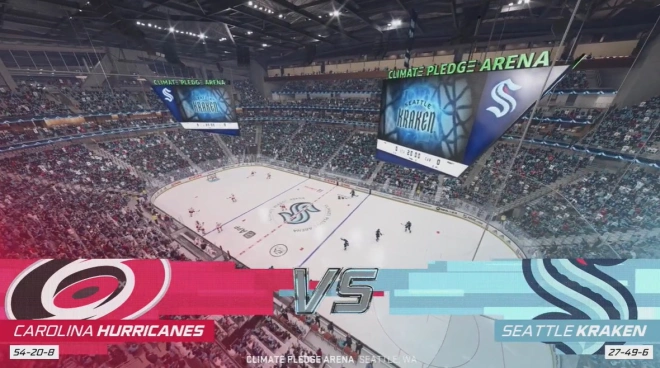 Две шайбы Свечникова помогли "Каролине" обыграть "Сиэтл" в матче НХЛ