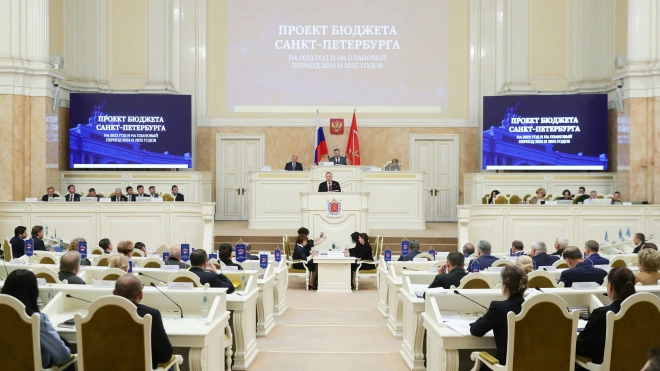 В Мариинском дворце обсудили проект бюджета Петербурга на 1 трлн рублей