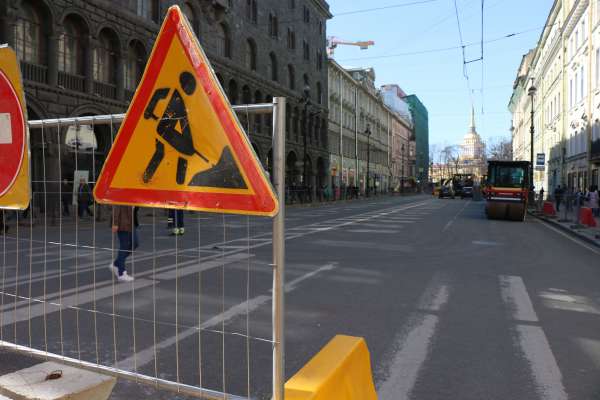 В двух районах Петербурга перекроют дороги с 12 ноября