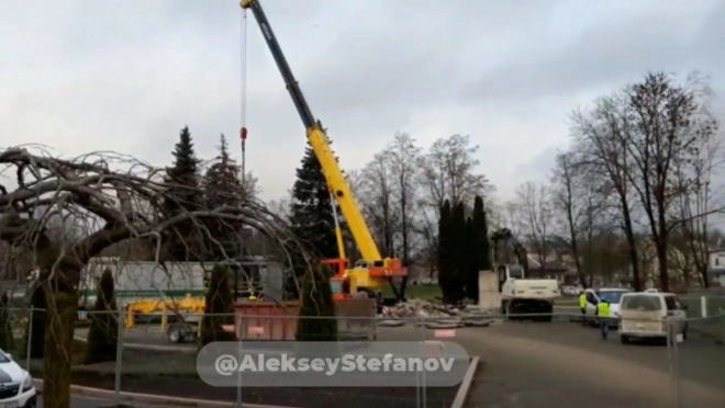 В Латвии снесли памятник советским солдатам в Резекне0